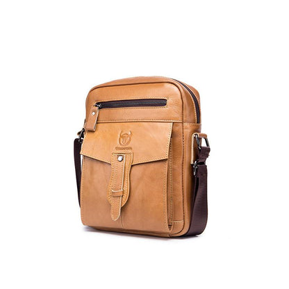 Borsa a tracolla Bull Captain in vera pelle: elegante e pratica per l'uso quotidiano, i viaggi e il lavoro