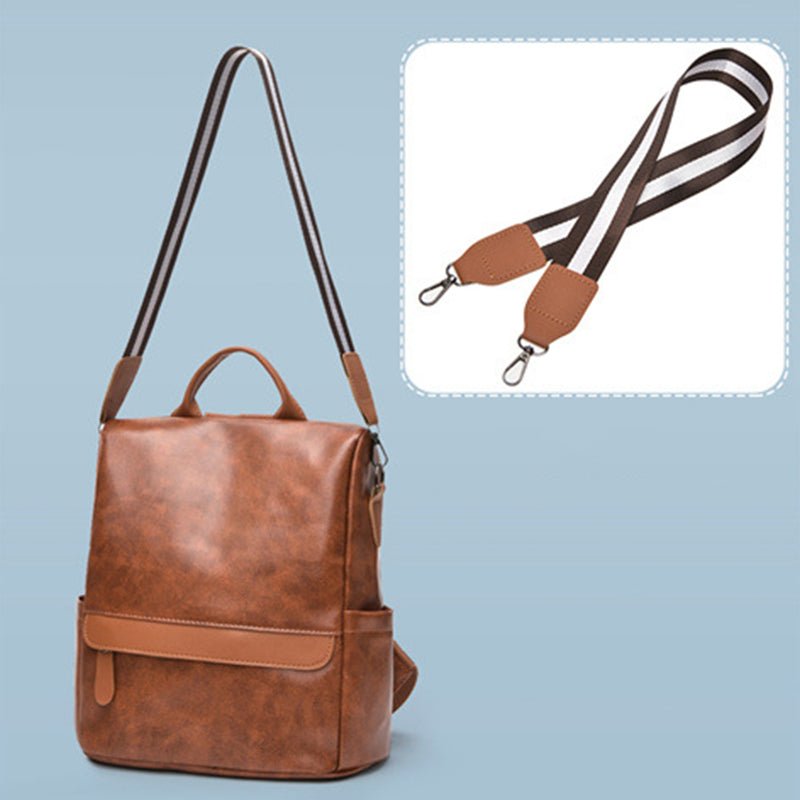 Women's Anti - theft Leather Backpack – Stylish & Secure Travel Handbag - VOTVO