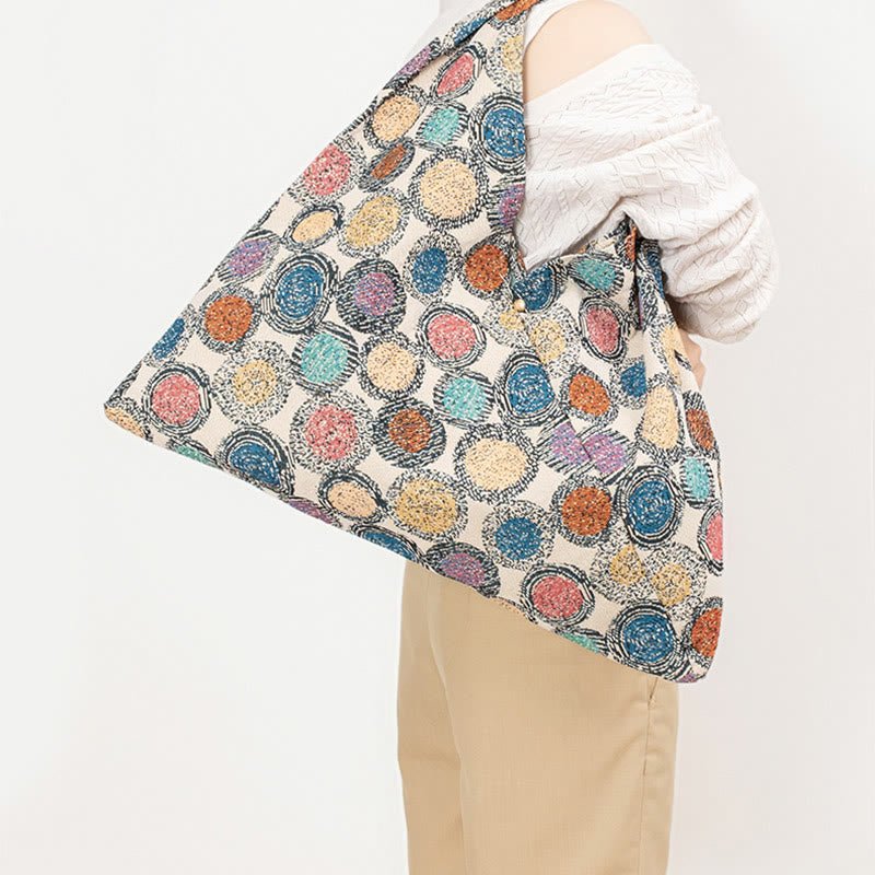 Triangle Underarm Bag for Women - Classic Canvas Shoulder Bag - VOTVO