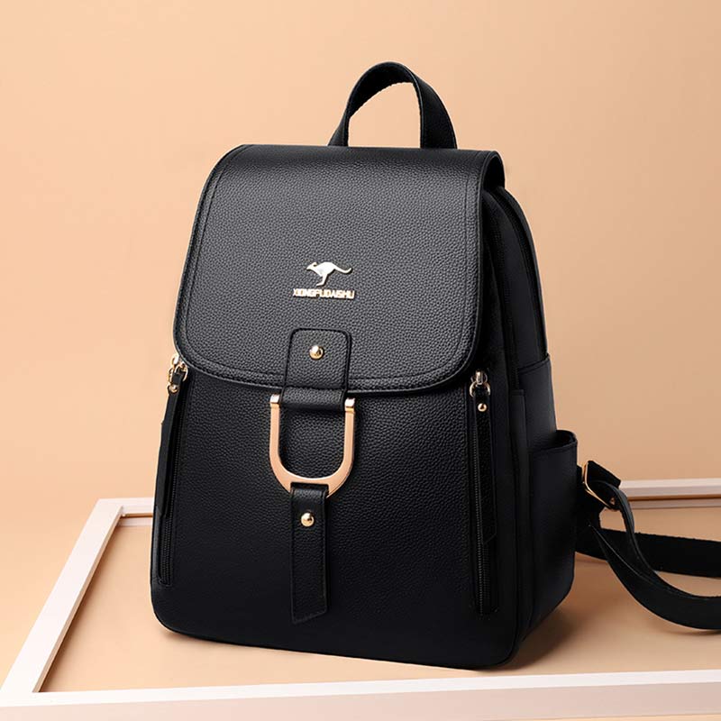 Zaino da donna – Borsa da viaggio multitasche in pelle PU