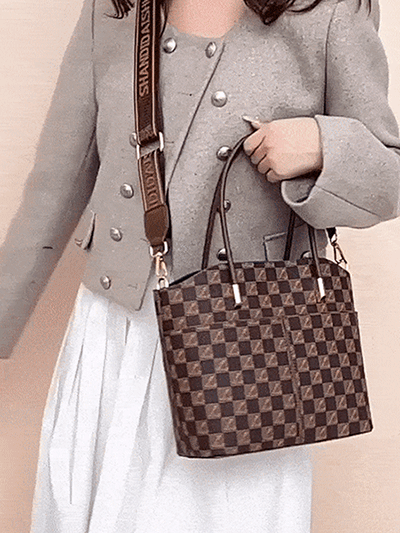 Wielofunkcyjna torba na ramię z nadrukiem