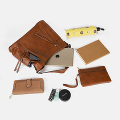 Tote Handbags Set for Women – Leather Hobo Shoulder Bag with Small Clutch