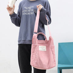 Tote Bag for Women - Retro Large Size Traveling Canvas Handbag