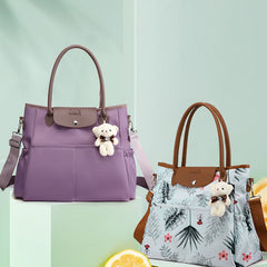 Tote Bag For Women Multi-Pocket Large Capacity Portable Mommy Bag