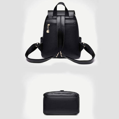 Zaino da donna – Borsa da viaggio multitasche in pelle PU