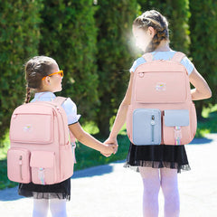 Waterproof Lightweight Large-Capacity College Backpack – Cute & Comfortable School Bag