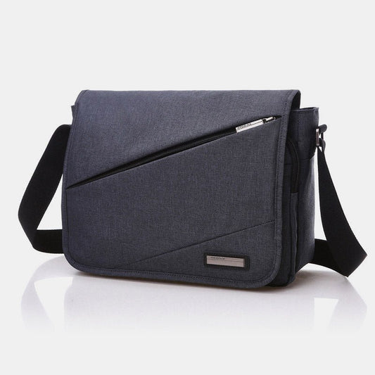 Waterproof Men’s Canvas Messenger Bag - Small Laptop Crossbody Bag - VOTVO