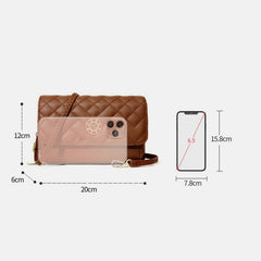 Small Quilted Crossbody Bag for Women | Cellphone Purses & Wallet | Stylish Shoulder Bag