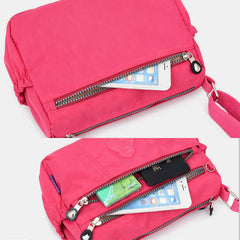 Urban Casual Crossbody Bag for Women – Lightweight Nylon Cloth Mother Bag