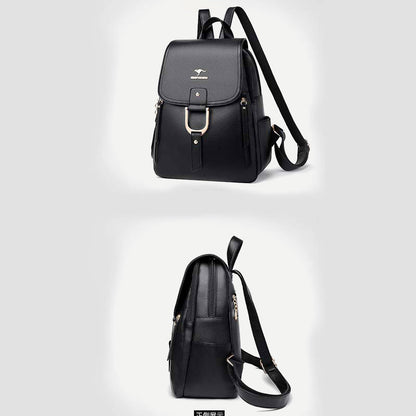 Zaino da donna – Borsa da viaggio multitasche in pelle PU