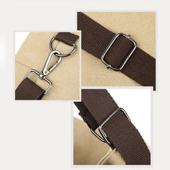 Women's Color Block Canvas Backpack – Tote Shoulder Hobo Bag Rucksack