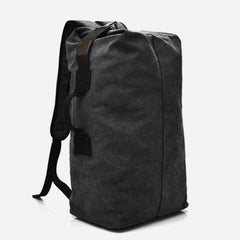 Men’s Large Capacity Canvas Backpack for Sports & Travel